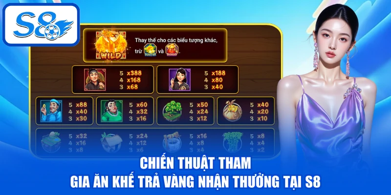Ăn Khế Trả Vàng - Vén Màn Kho Báu, Khám Phá Vòng Quay 4 Chiến thuật tham gia ăn khế trả vàng nhận thưởng tại S8