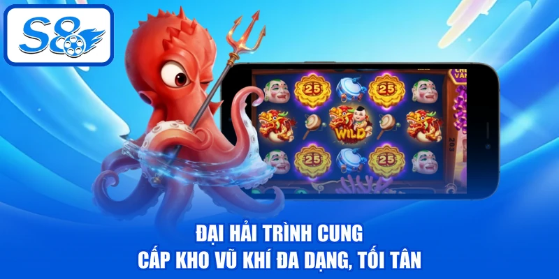 Đại Hải Trình - Chinh Phục 2 Phòng Chơi Bắn Cá Đẳng Cấp 3 Đại hải trình cung cấp kho vũ khí đa dạng, tối tân