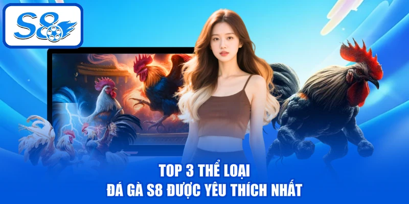 Top 3 thể loại đá gà S8 được yêu thích nhất